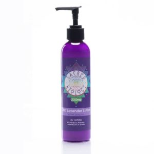 Sacred Biology Lavender Lotion 8oz 200mg