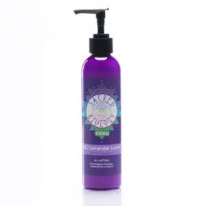 Sacred Biology Lavender Lotion 8oz 200mg